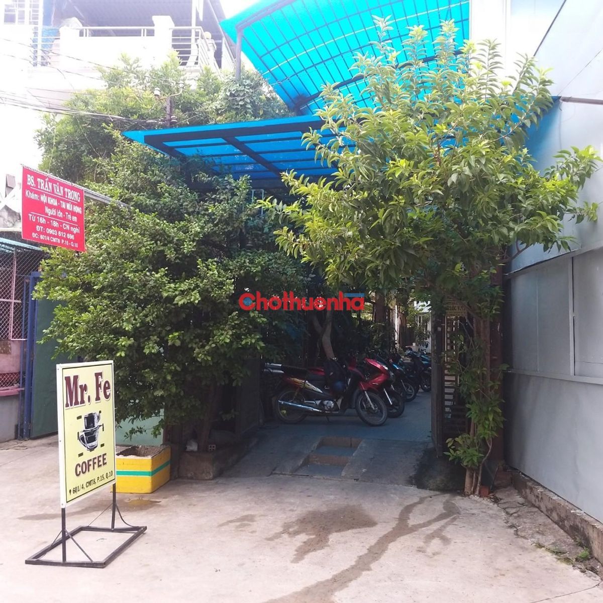 CHO THUÊ NHÀ NGUYÊN CĂN CÁCH MẠNG THÁNG 8, PHƯỜNG 15, QUẬN 10 - CÓ SÂN VƯỜN