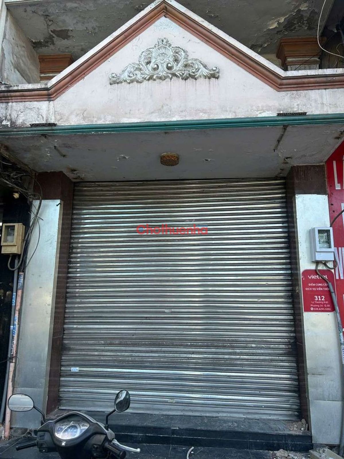 Cho thuê nhà mặt tiền Lý Thường Kiệt, Phường 14, Quận 10 , DT: 4x20m