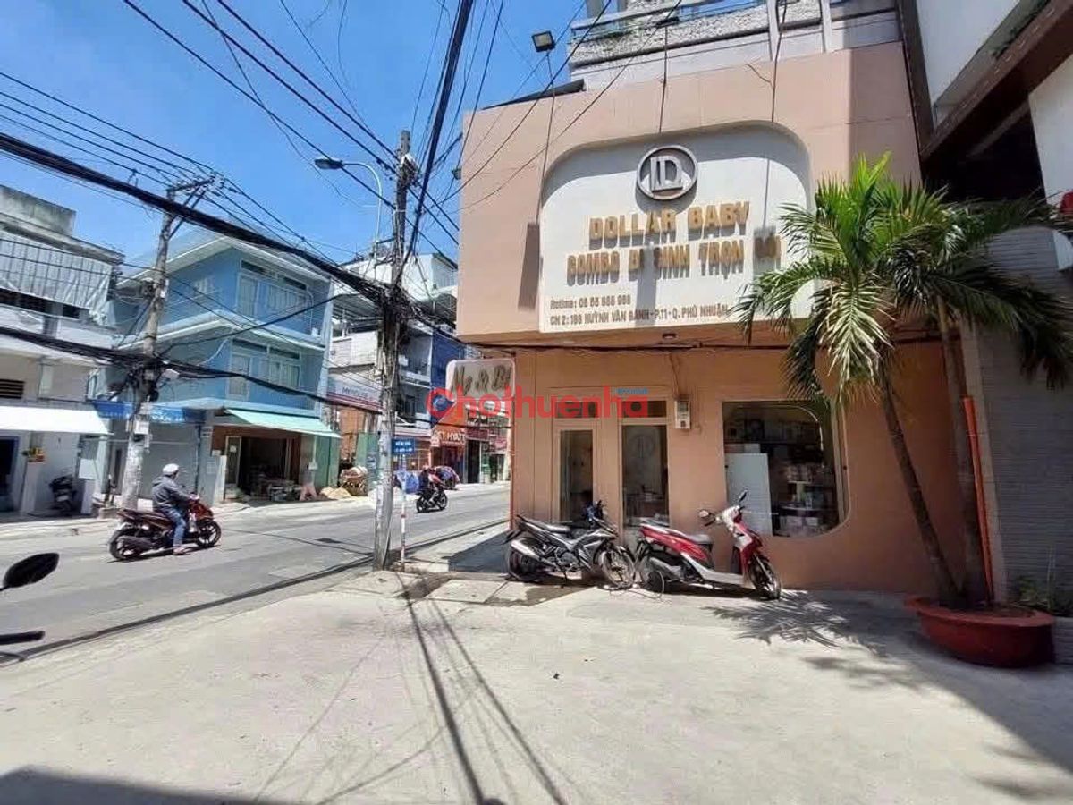 CHO THUÊ NHÀ MẶT TIỀN HUỲNH VĂN BÁNH PHÚ NHUẬN