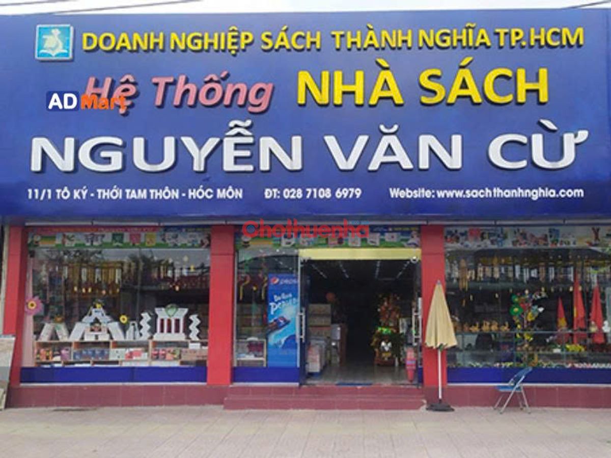 CHO THUÊ MẶT BẰNG KINH DOANH TÔ KÝ, THỚI TAM THÔN, HÓC MÔN – 600M²