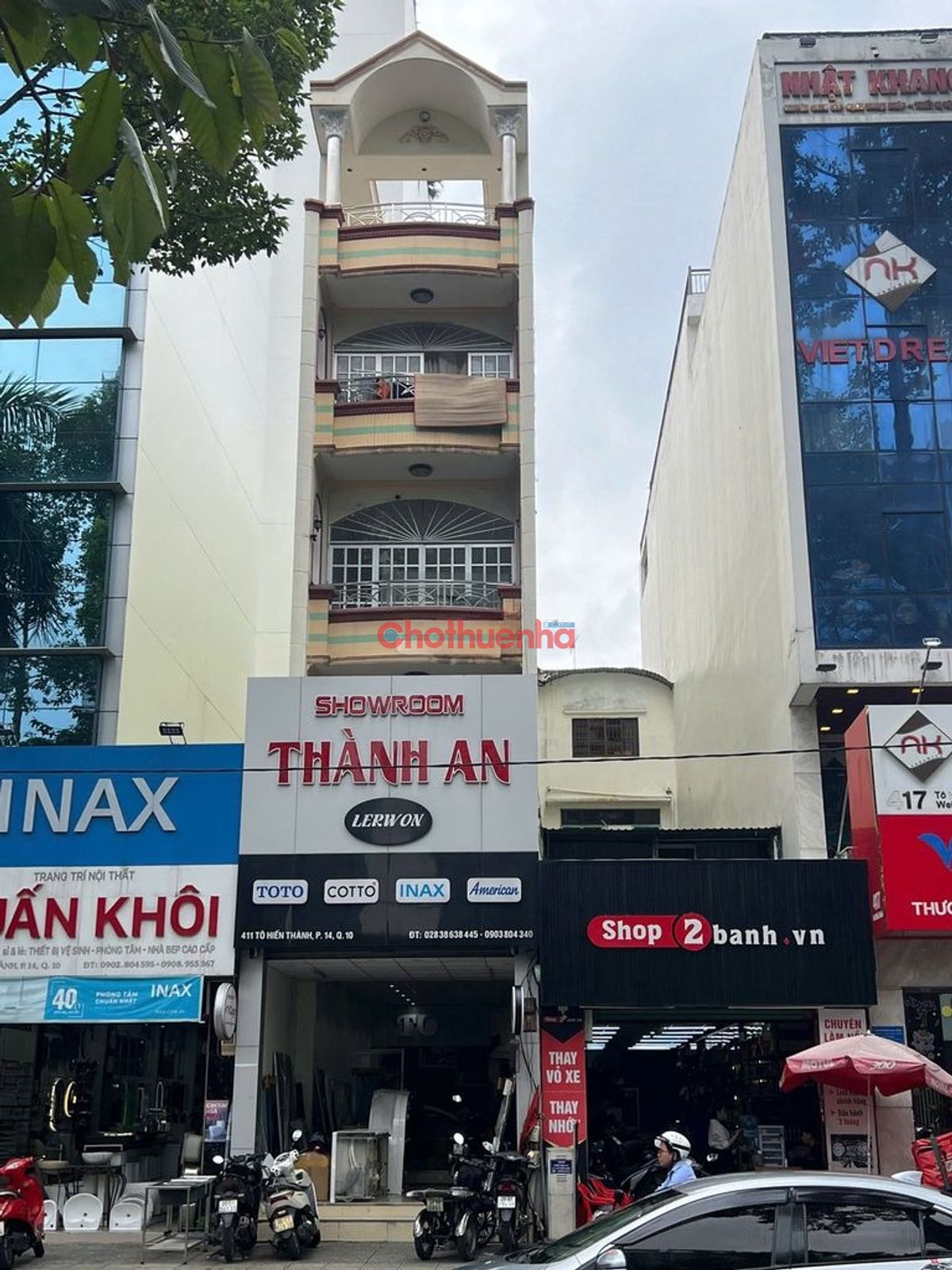 CHO THUÊ MẶT BẰNG KINH DOANH TÔ HIẾN THÀNH, PHƯỜNG 14, QUẬN 10 – 4X25M