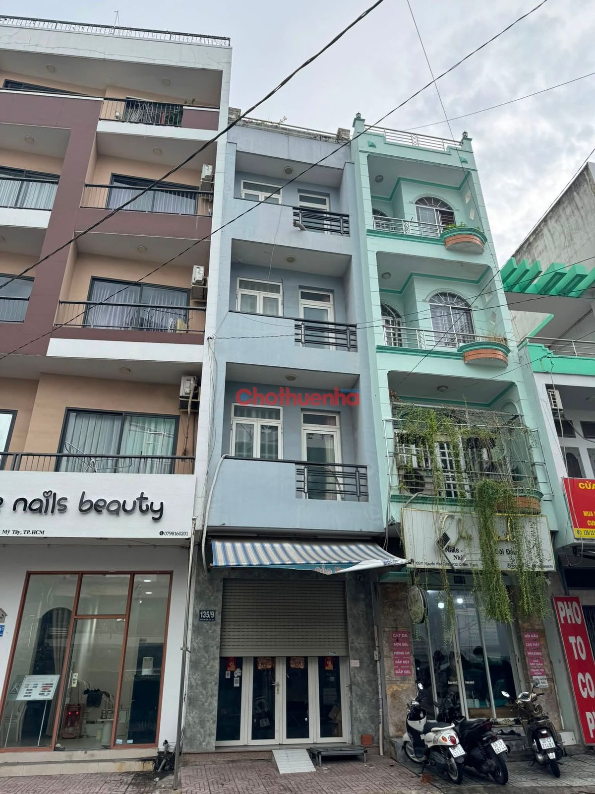 Cho thuê nhà nguyên căn đường Nguyễn Hữu Cảnh Phường 22 Quận Bình Thạnh