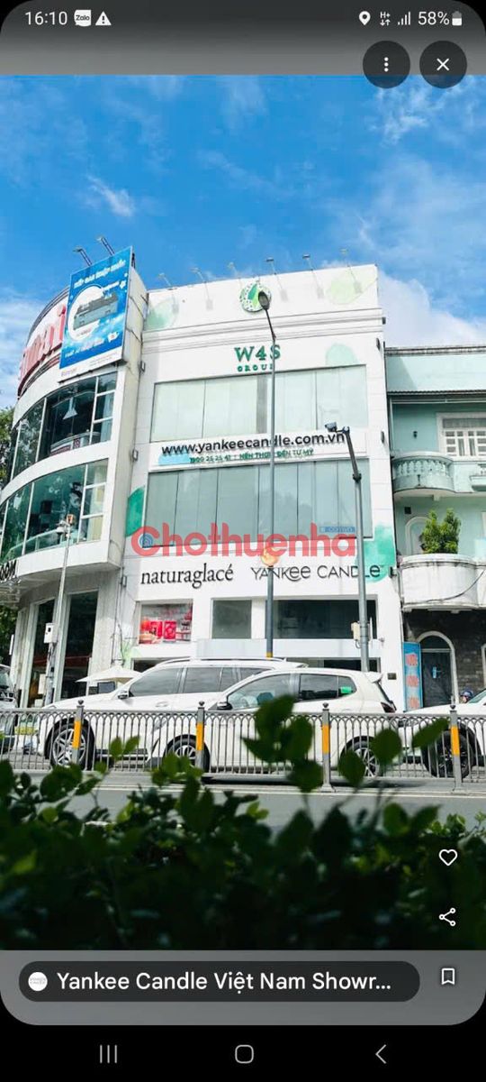 Cho thuê nhà nguyên căn tại địa chỉ 171 Nam Kỳ Khởi Nghĩa, Phường Võ Thị Sáu, Quận 3