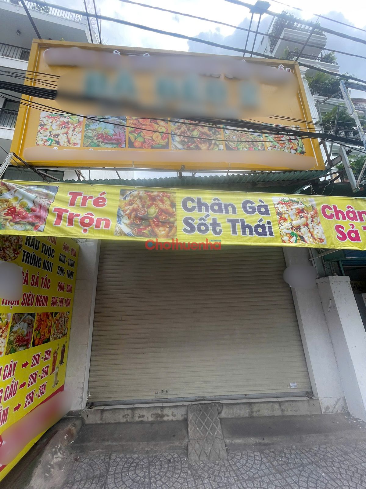 CHO THUÊ MẶT BẰNG ĐƯỜNG LÊ QUANG ĐỊNH - 4m x 11m - Mặt Tiền