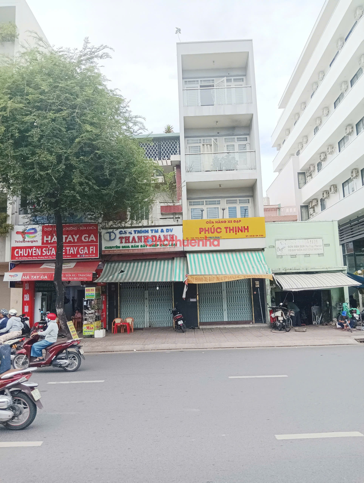 CHO THUÊ NHÀ NGUYÊN CĂN 2 MẶT TIỀN HỒNG BÀNG QUẬN 6