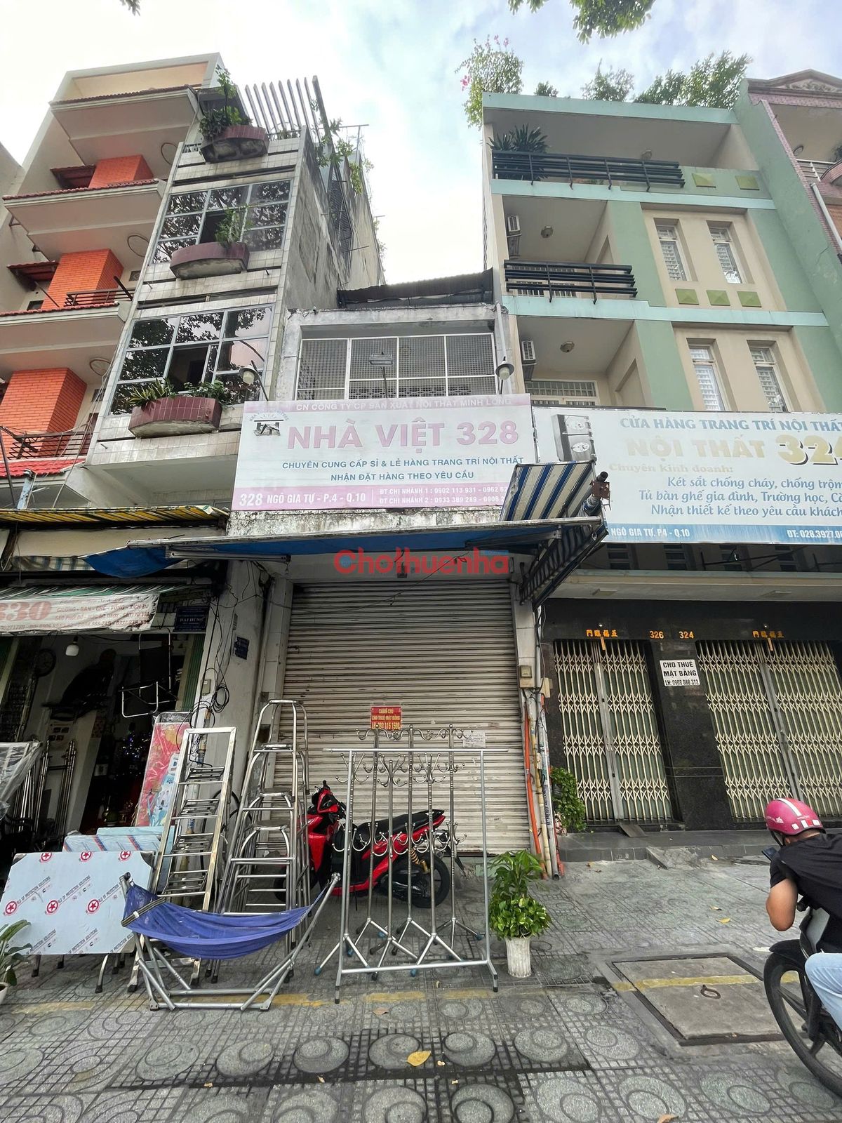 CHO THUÊ MẶT BẰNG KINH DOANH, NGUYÊN CĂN ĐƯỜNG NGÔ GIA TỰ, QUẬN 10, DT: 4x15m