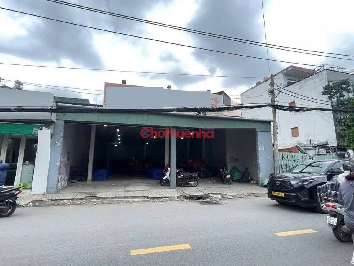 CHO THUÊ MẶT BẰNG KINH DOANH ĐƯỜNG ÂU CƠ, TÂN BÌNH – 12X24M