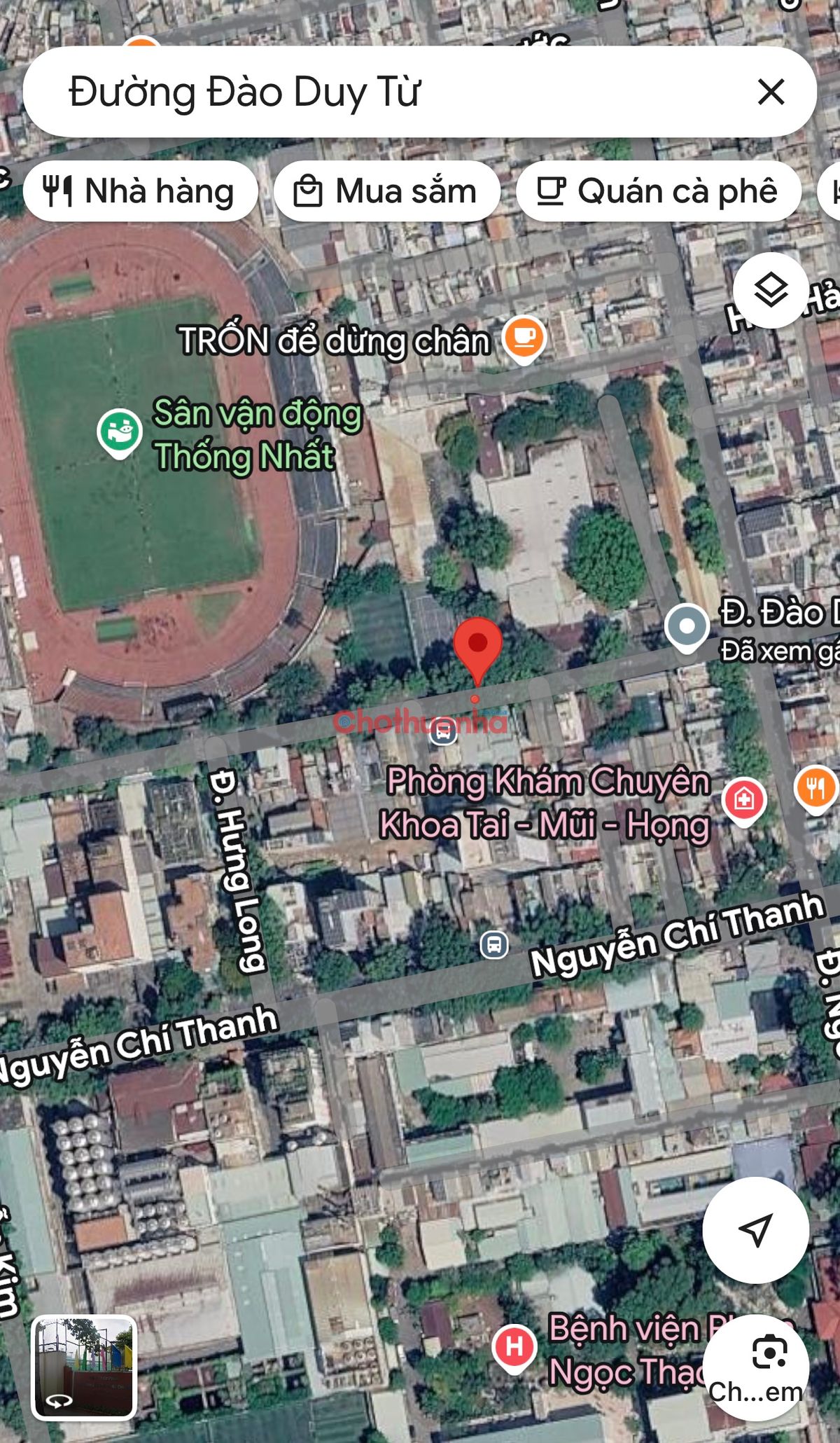 Cho thuê đất mặt tiền đường Đào Duy Tự, Phường 6, Quận 10, DT: 20x20m