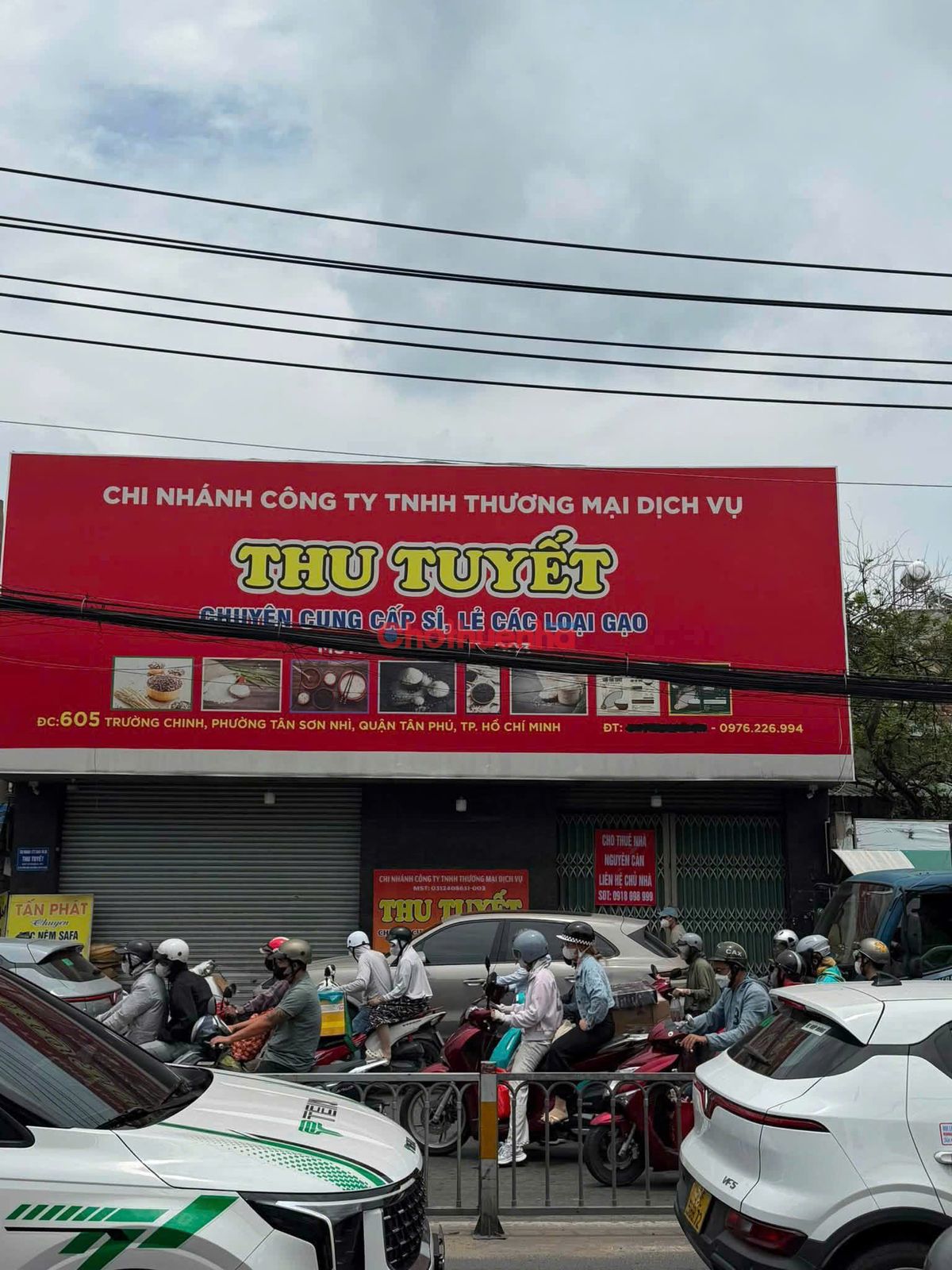 Cho thuê nhà mặt tiền tại 605 Trường Chinh, P. Tân Sơn Nhì, Quận Tân Phú , DT: 12x35m