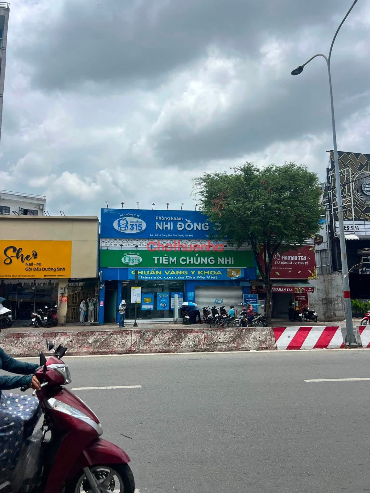 CHO THUÊ MẶT BẰNG KINH DOANH ĐƯỜNG LÊ TRỌNG TẤN, TÂN PHÚ – 9X20M – TRỆT
