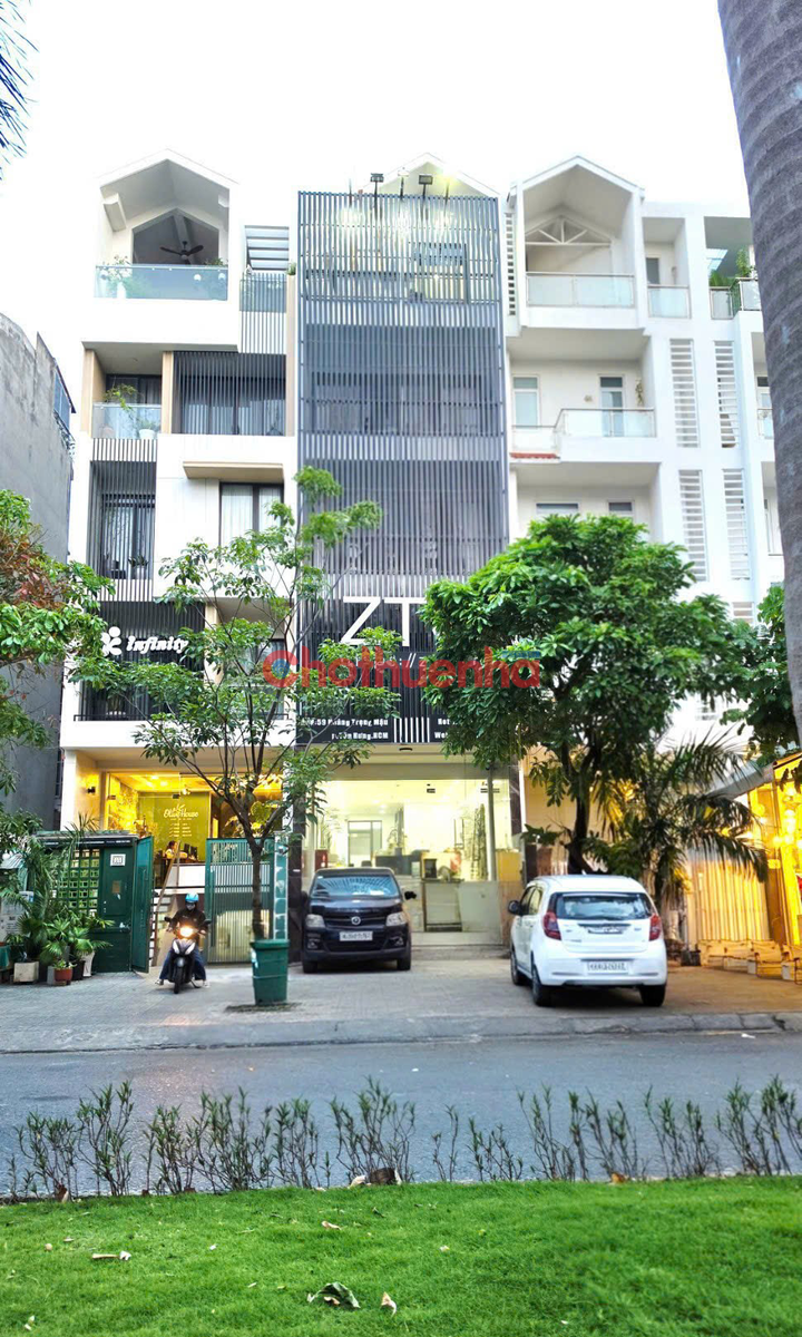 CHO THUÊ NHÀ MẶT TIỀN HOÀNG TRỌNG MẬU KDC HIM LAM – 6 TẦNG, CÓ THANG MÁY