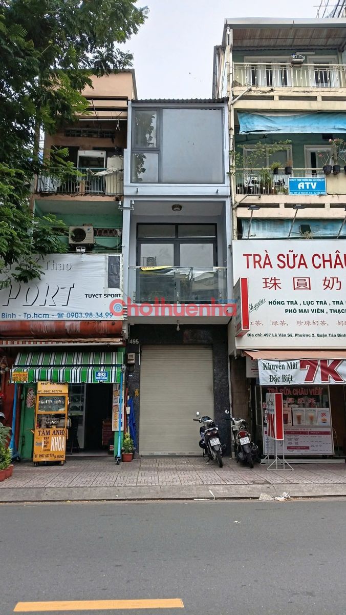 CHO THUÊ NHÀ ĐƯỜNG LÊ VĂN SỸ - 3x13m - 1 trệt 2 lầu
