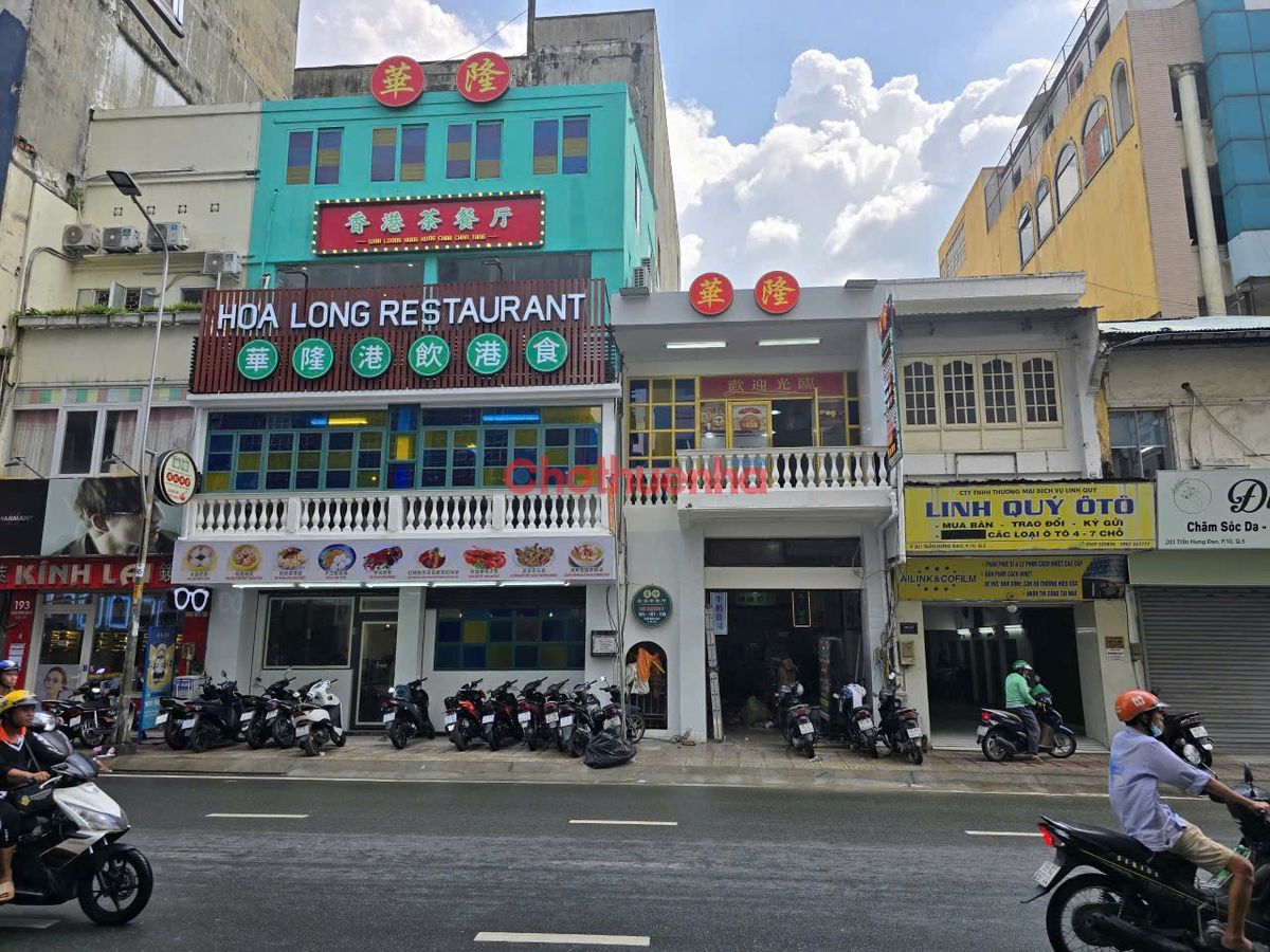 CHO THUÊ MẶT BẰNG KINH DOANH NGANG 13M, MT TRẦN HƯNG ĐẠO, QUẬN 5, GIÁ 80 TRIỆU