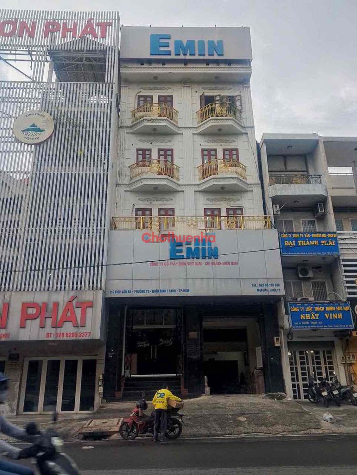 Cho thuê toà nhà MẶT TIỀN  Đường Chu Văn An, Phường 26, Quận Bình Thạnh,