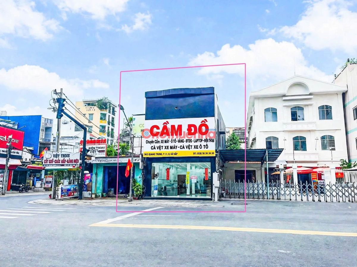 CHO THUÊ NHÀ MẶT TIỀN QUANG TRUNG GÒ VẤP, DIỆN TÍCH 6X30M, 1 TRỆT 1 LẦU, GIÁ 80 TRIỆU