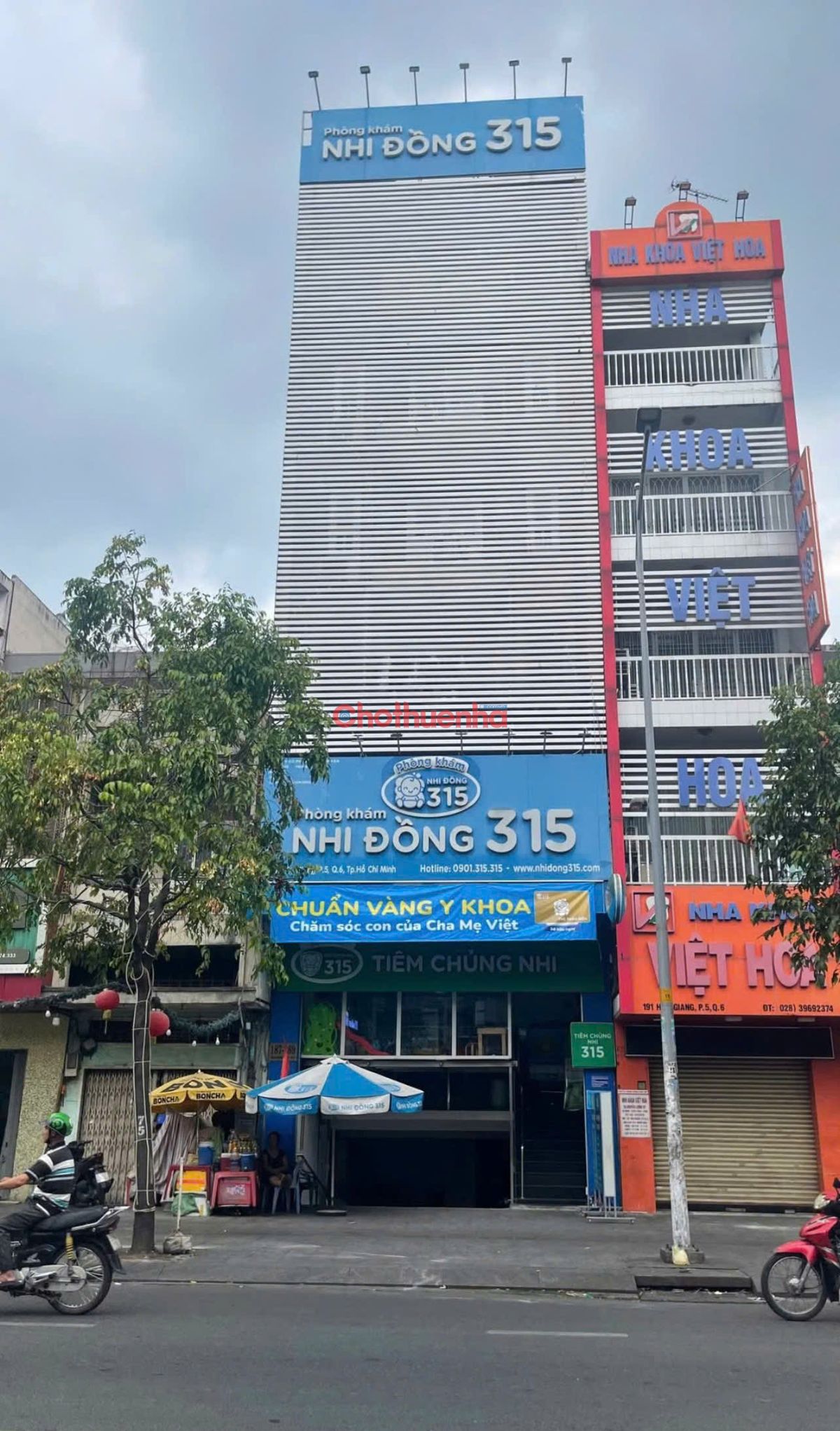 CHO THUÊ TÒA NHÀ ĐƯỜNG HẬU GIANG – CÓ HẦM, THANG MÁY, PCCC ĐẦY ĐỦ