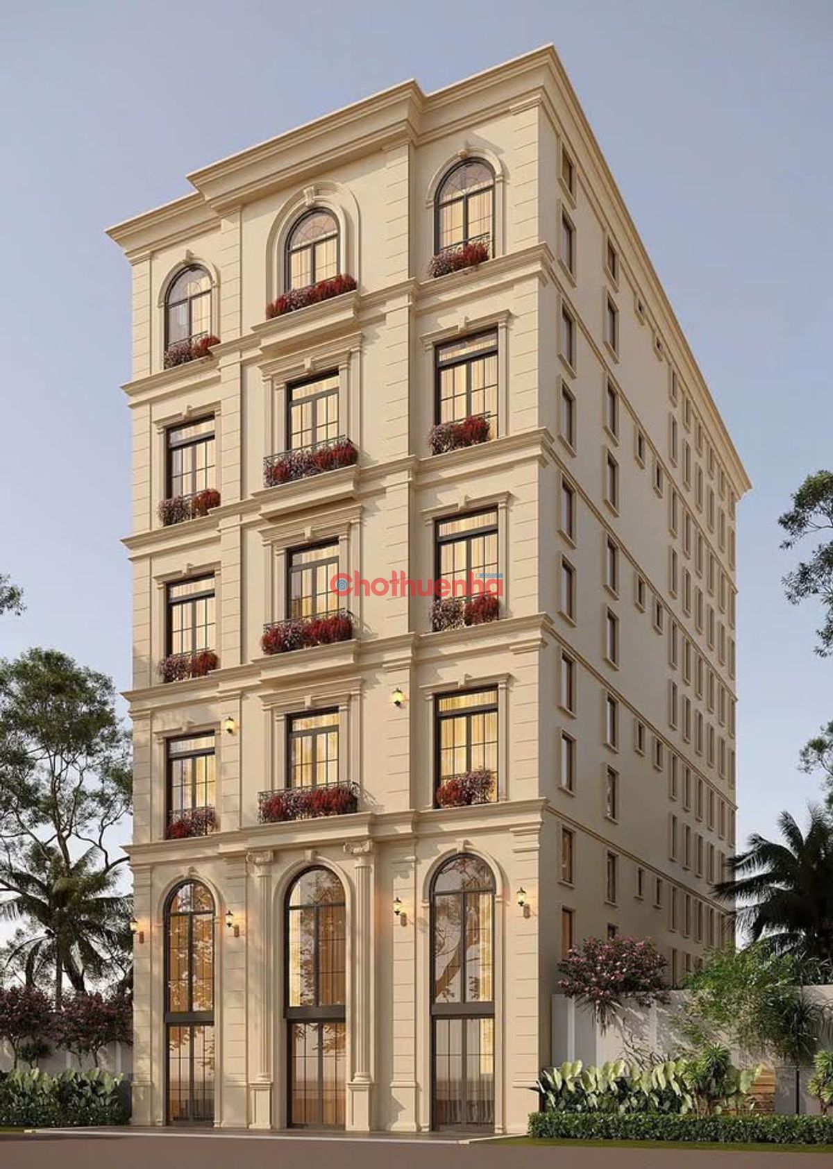 Cho thuê tòa nhà CHDV mới xây tại Lê Văn Lương, huyện Nhà Bè, 66 Phòng giá 199 triệu