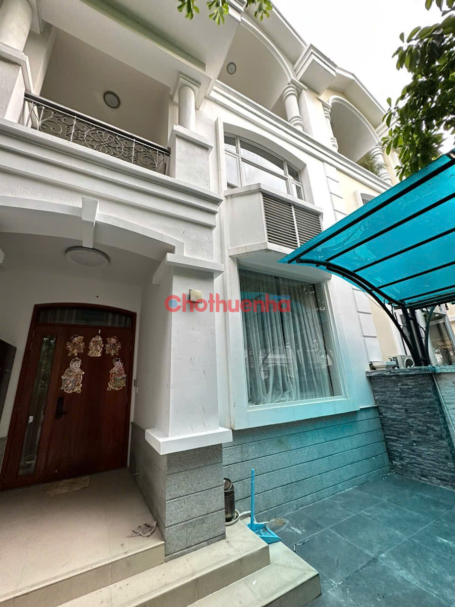 CHO THUÊ BIỆT THỰ NAM VIÊN PHÚ MỸ HƯNG – 7X18M, 4 PHÒNG NGỦ, NỘI KHU YÊN TĨNH