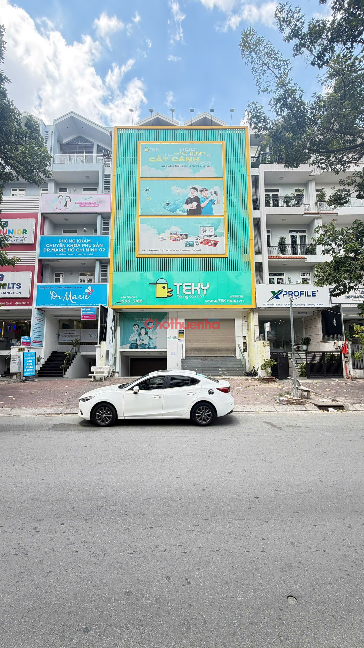 CHO THUÊ NHÀ MẶT TIỀN NGUYỄN THỊ THẬP HIM LAM – 1.500M² SÀN, HẦM + 5 LẦU, PCCC ĐẦY ĐỦ