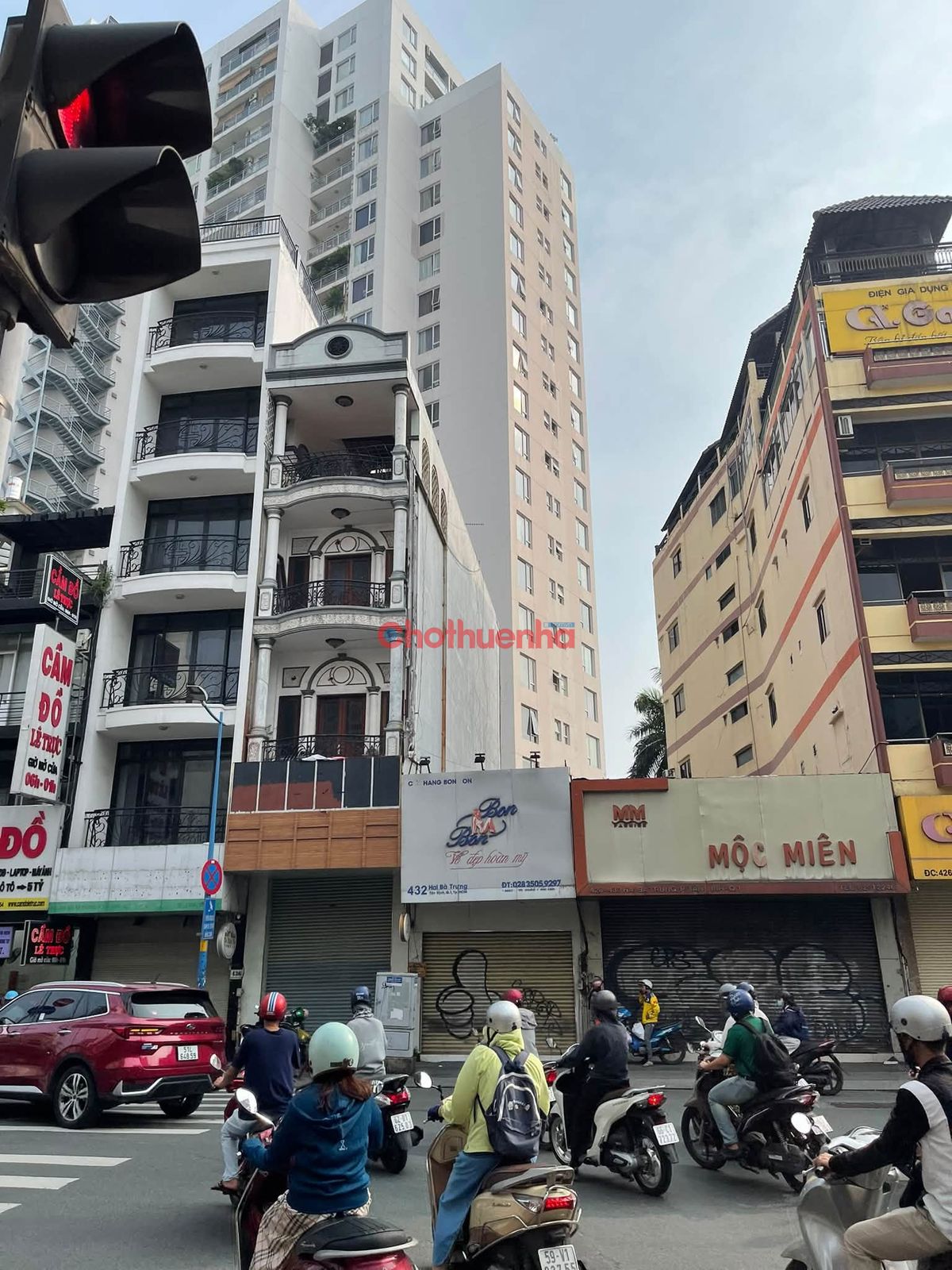 CHO THUÊ NHÀ MẶT TIỀN HAI BÀ TRƯNG – TÂN ĐỊNH, QUẬN 1