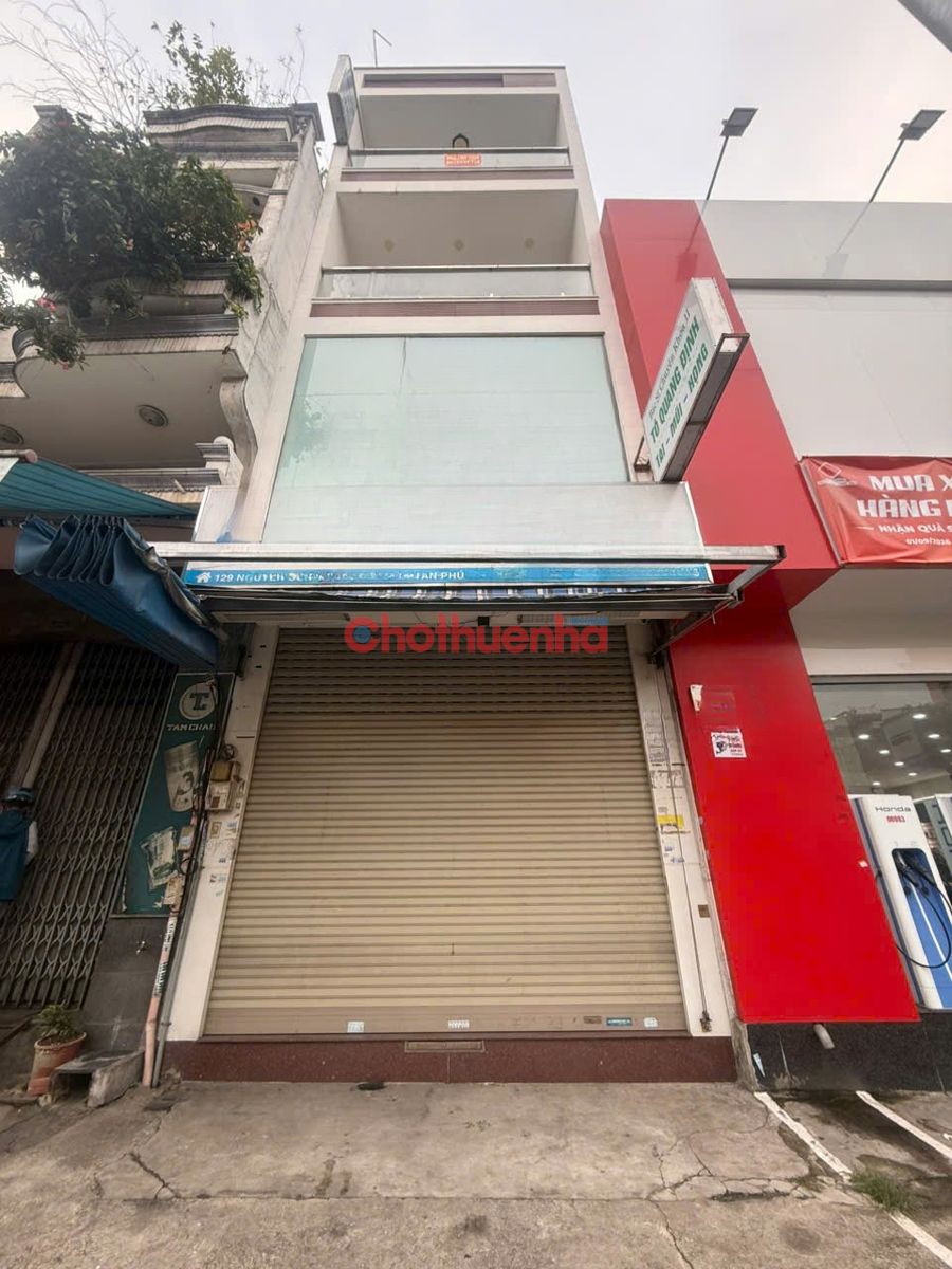 CHO THUÊ NHÀ MẶT TIỀN NGUYỄN SƠN - KHUM SẦM UẤT - 4X20