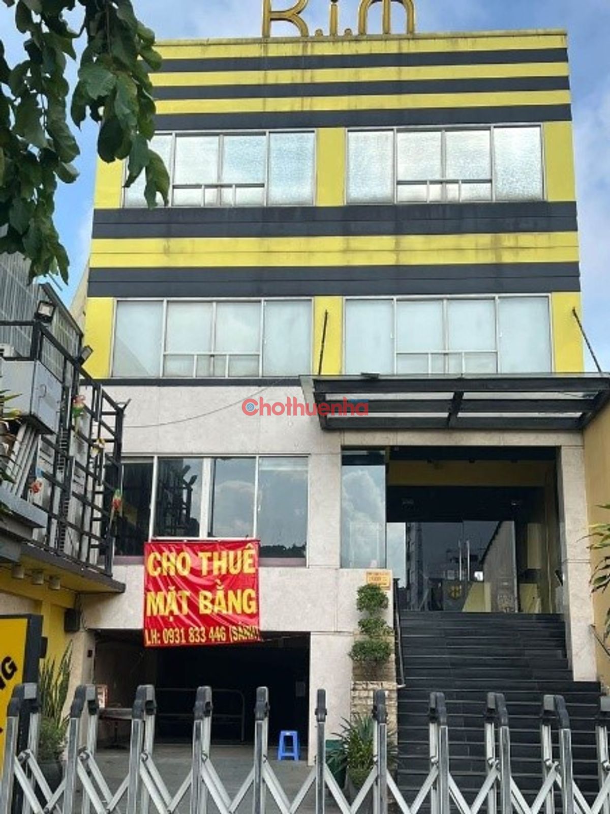 CHO THUÊ ĐƯỜNG TÔ HIỆU – NGANG 9,5M – TRỆT 3 LẦU