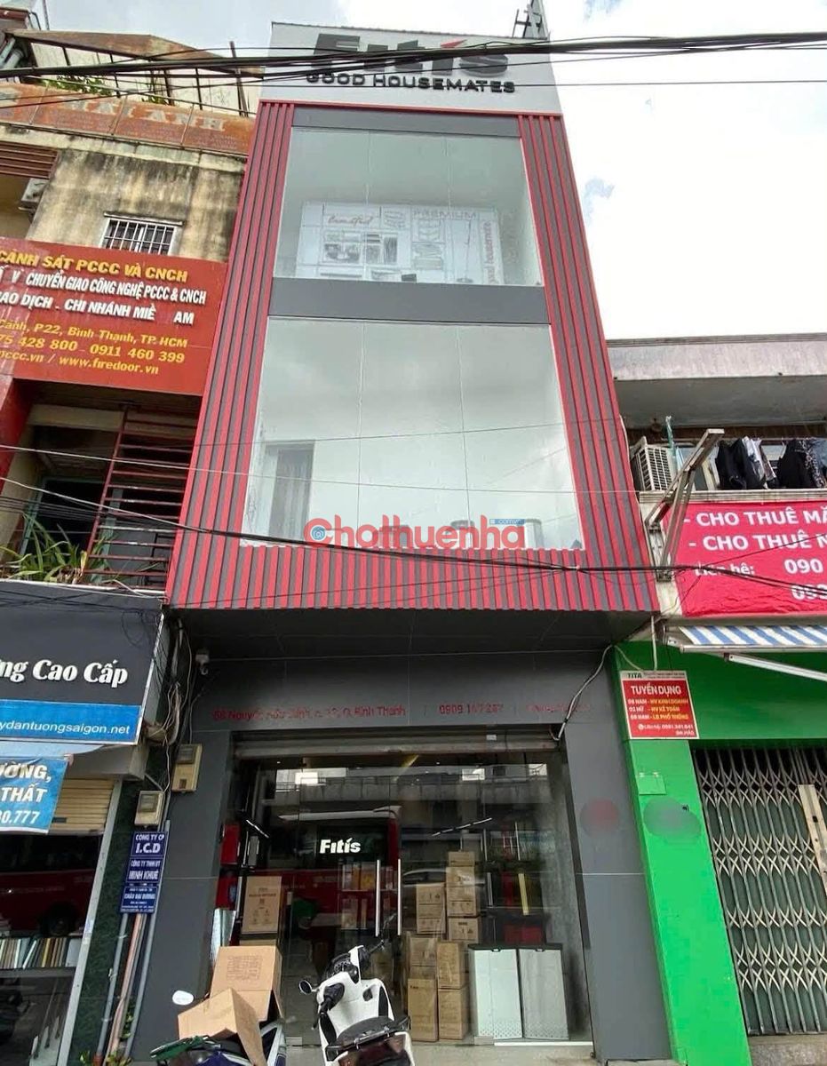 Cho thuê nhà mặt tiền đường Nguyễn Hữu Cảnh Phường 22 Quận Bình Thạnh