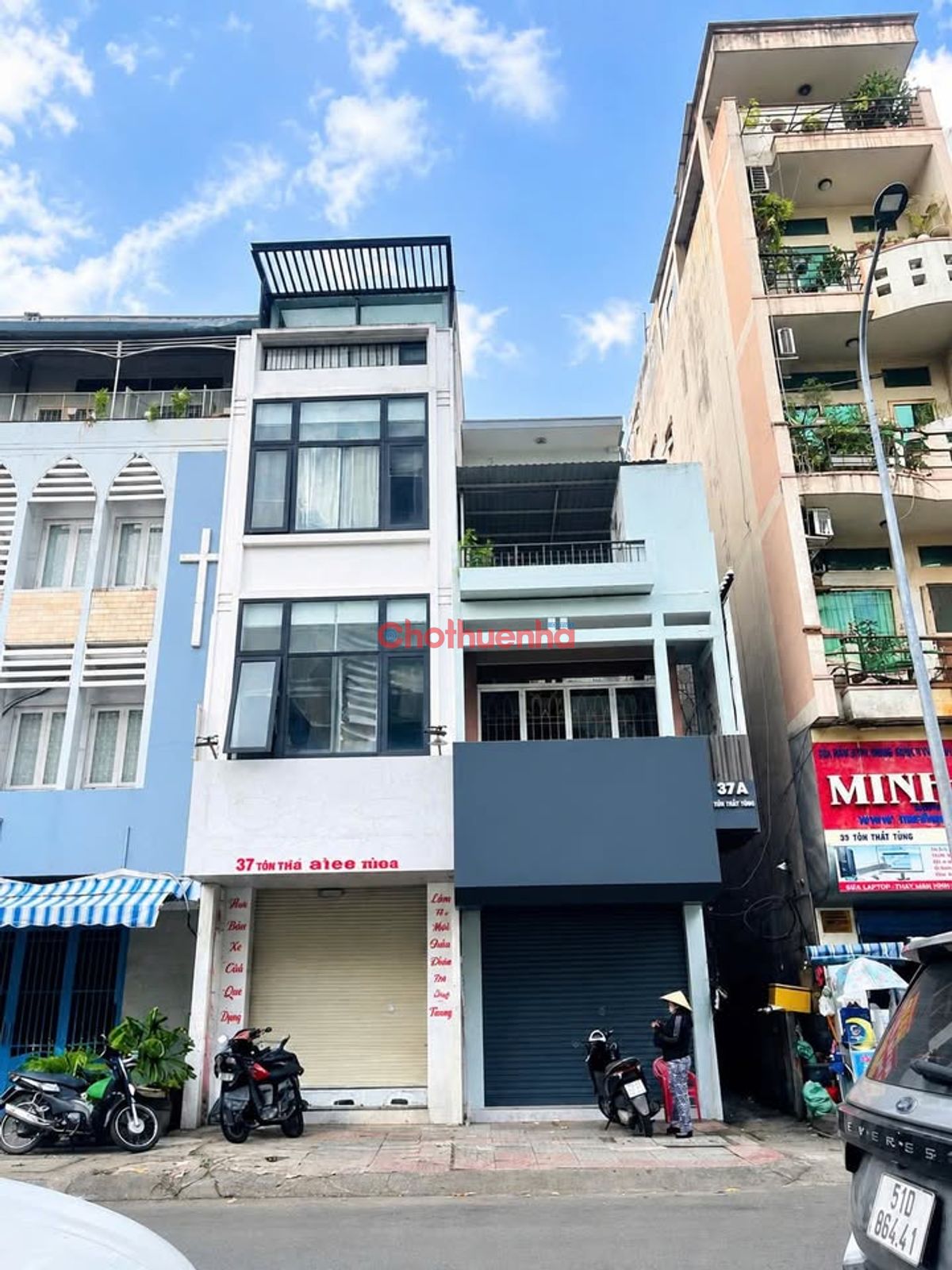 CHO THUÊ TÒA NHÀ MẶT TIỀN ĐƯỜNG TÔN THẤT TÙNG, PHƯỜNG PHẠM NGŨ LÃO, QUẬN 1