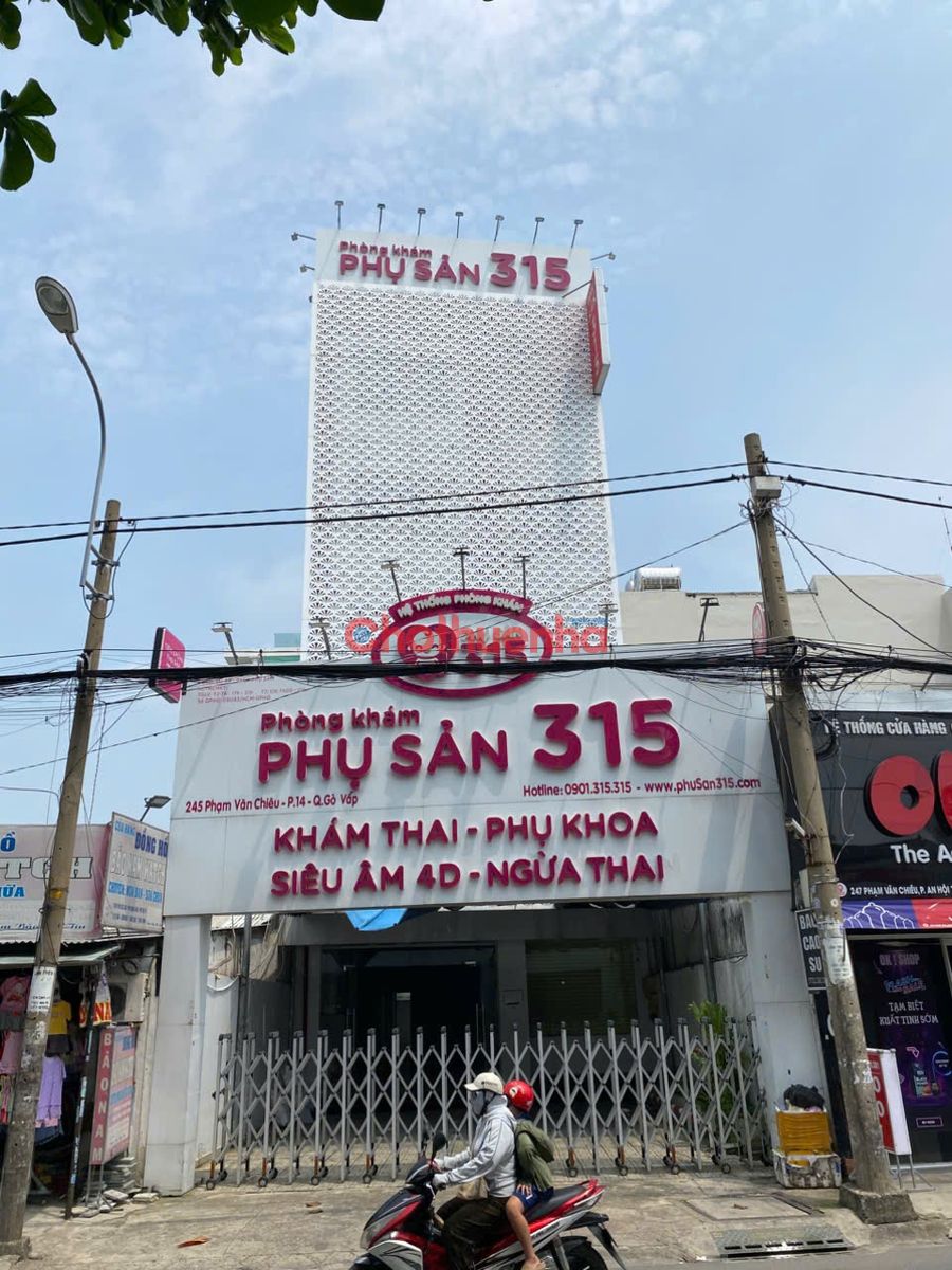CHO THUÊ MẶT BẰNG ĐƯỜNG PHẠM VĂN CHIÊU – 8,3X15,2M – 1 TRỆT 4 LẦU