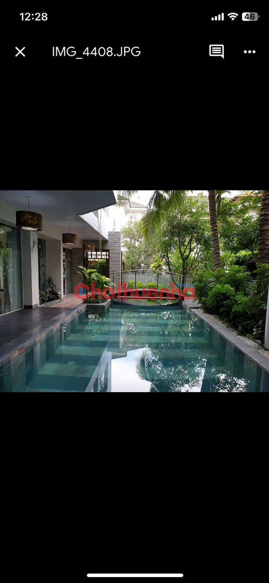 CHO THUÊ BIỆT THỰ ĐƠN LẬP NAM THIÊN 3 – 352M², HỒ BƠI & SÂN VƯỜN