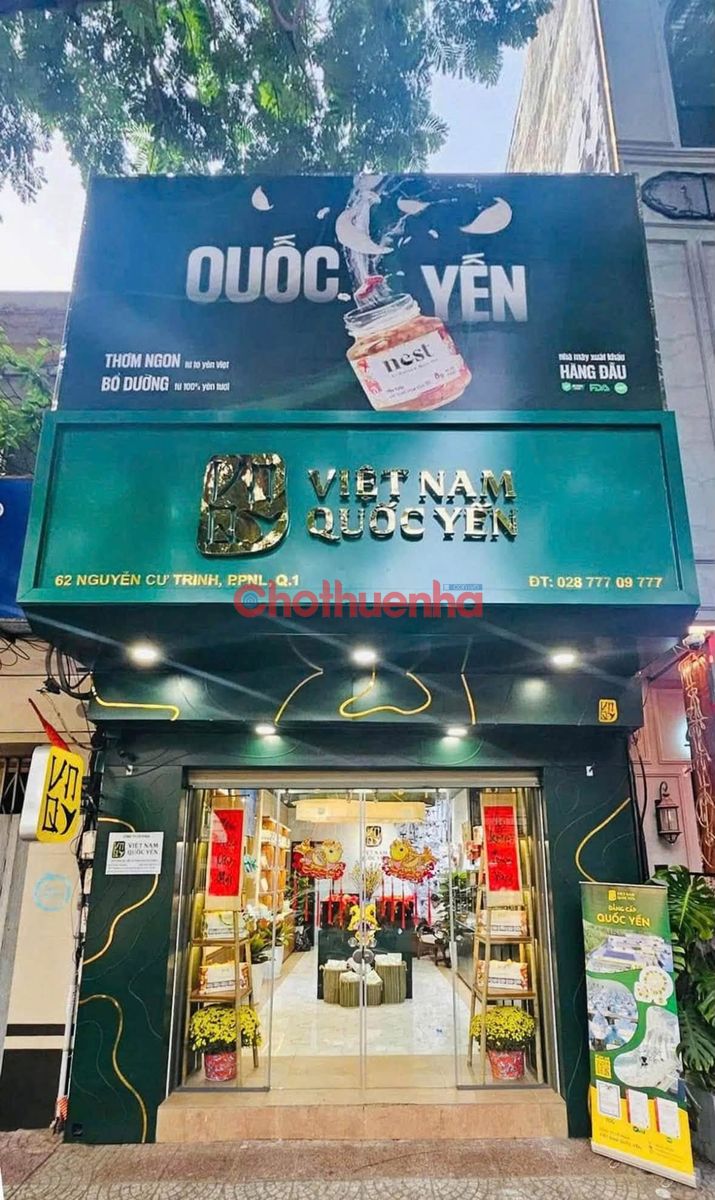 CHO THUÊ NHÀ NGUYỄN CƯ TRINH, PHƯỜNG PHẠM NGŨ LÃO, QUẬN 1