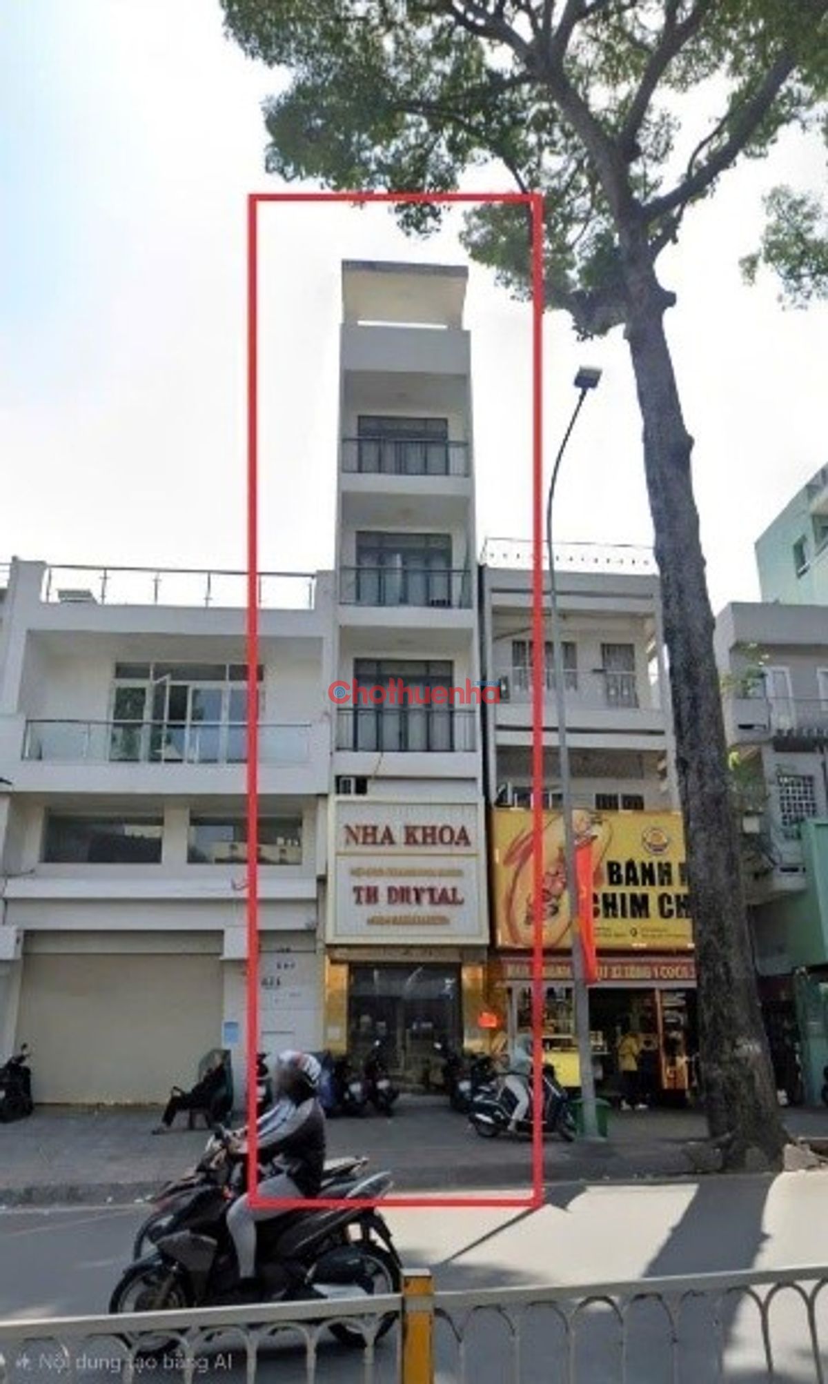 Cho thuê nhà mặt tiền Nguyễn Tri Phương, Phường 4, Quận 10, DT: 3.1x14m