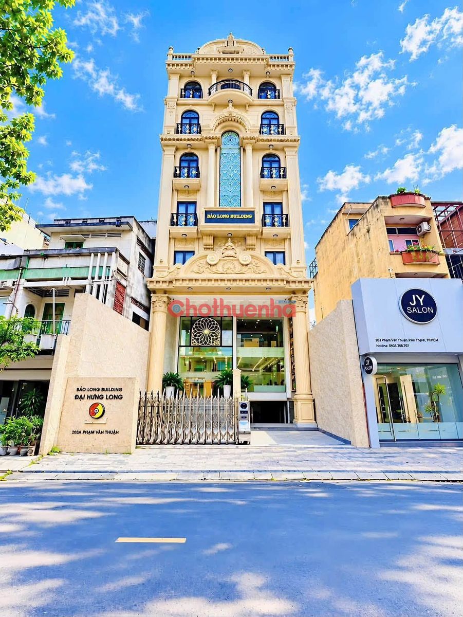CHO THUÊ TÒA NHÀ PHAN VĂN TRỊ, BÌNH THẠNH – HẦM, 6 LẦU, CÓ THANG MÁY