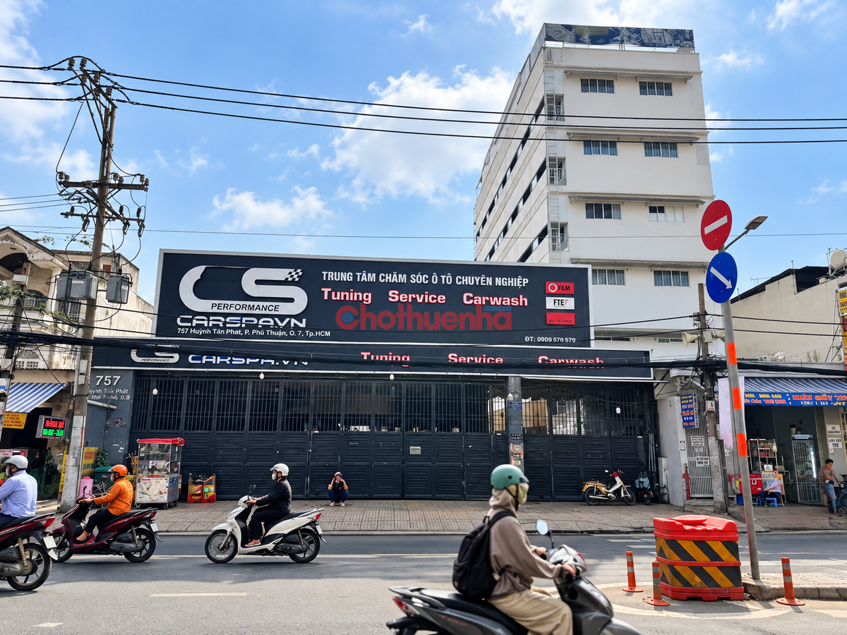 CHO THUÊ MẶT BẰNG HUỲNH TẤN PHÁT Q7 – 3.700M², HỢP SHOWROOM Ô TÔ & TRẠM SẠC