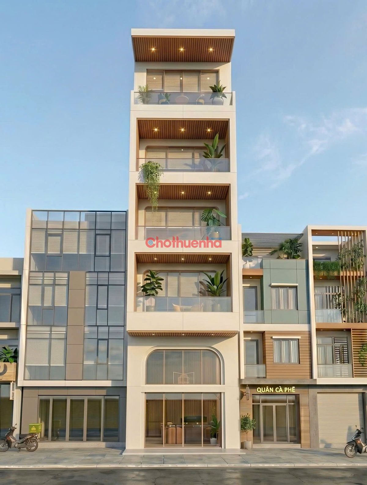 CHO THUÊ NHÀ MẶT TIỀN ĐƯỜNG TRẦN BÌNH TRỌNG – 5X21M – TRỆT LỬNG 4 LẦU – CÓ THANG MÁY