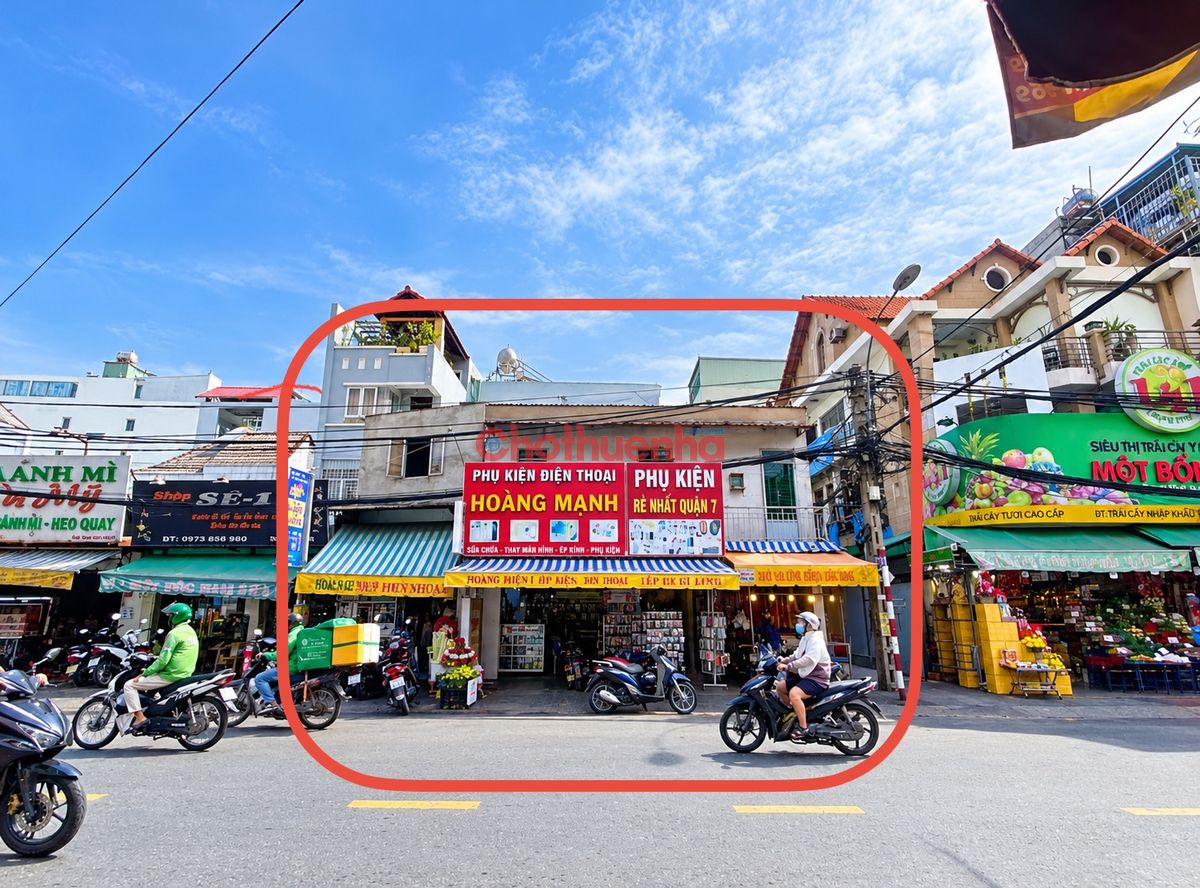 CHO THUÊ MẶT BẰNG TÂN MỸ QUẬN 7 – VỊ TRÍ GẦN CHỢ, HỢP SIÊU THỊ