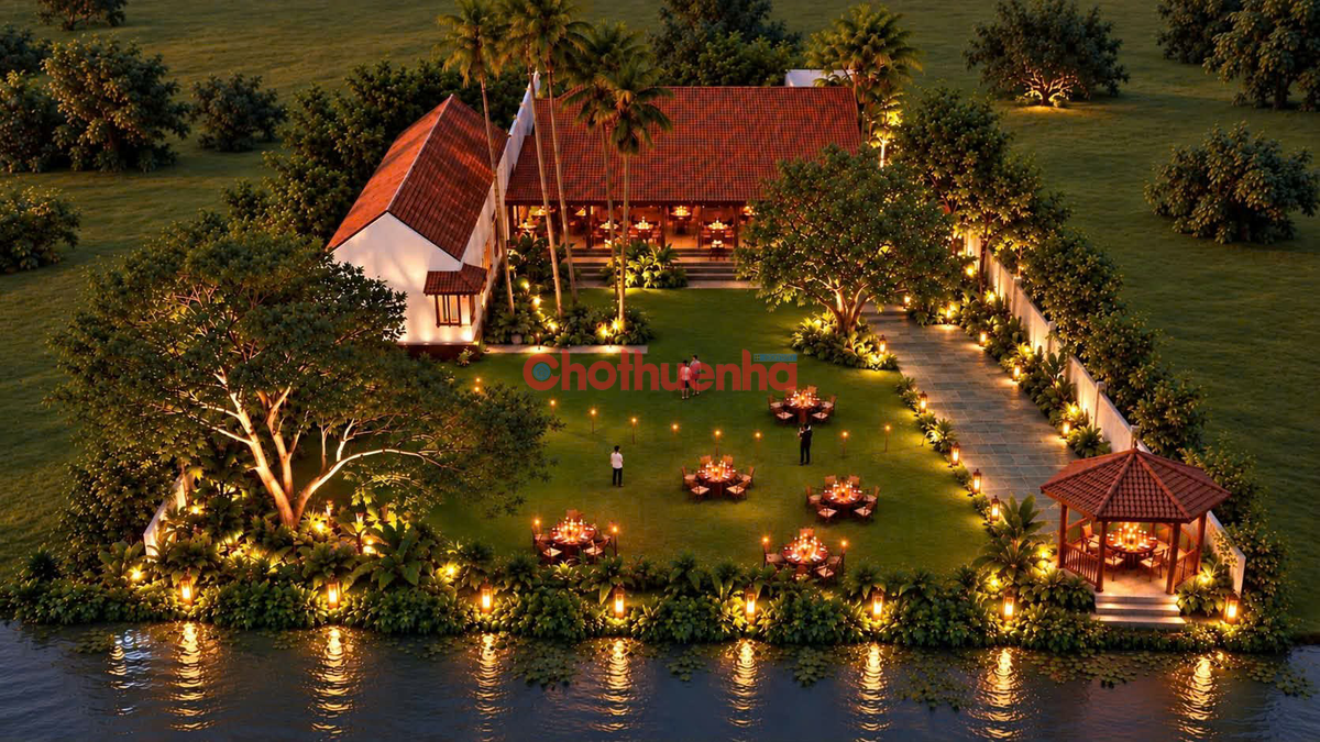 CHO THUÊ ĐẤT VEN SÔNG SÀI GÒN 1.400M² – KHAI THÁC F&B, THỂ THAO, CAMPING