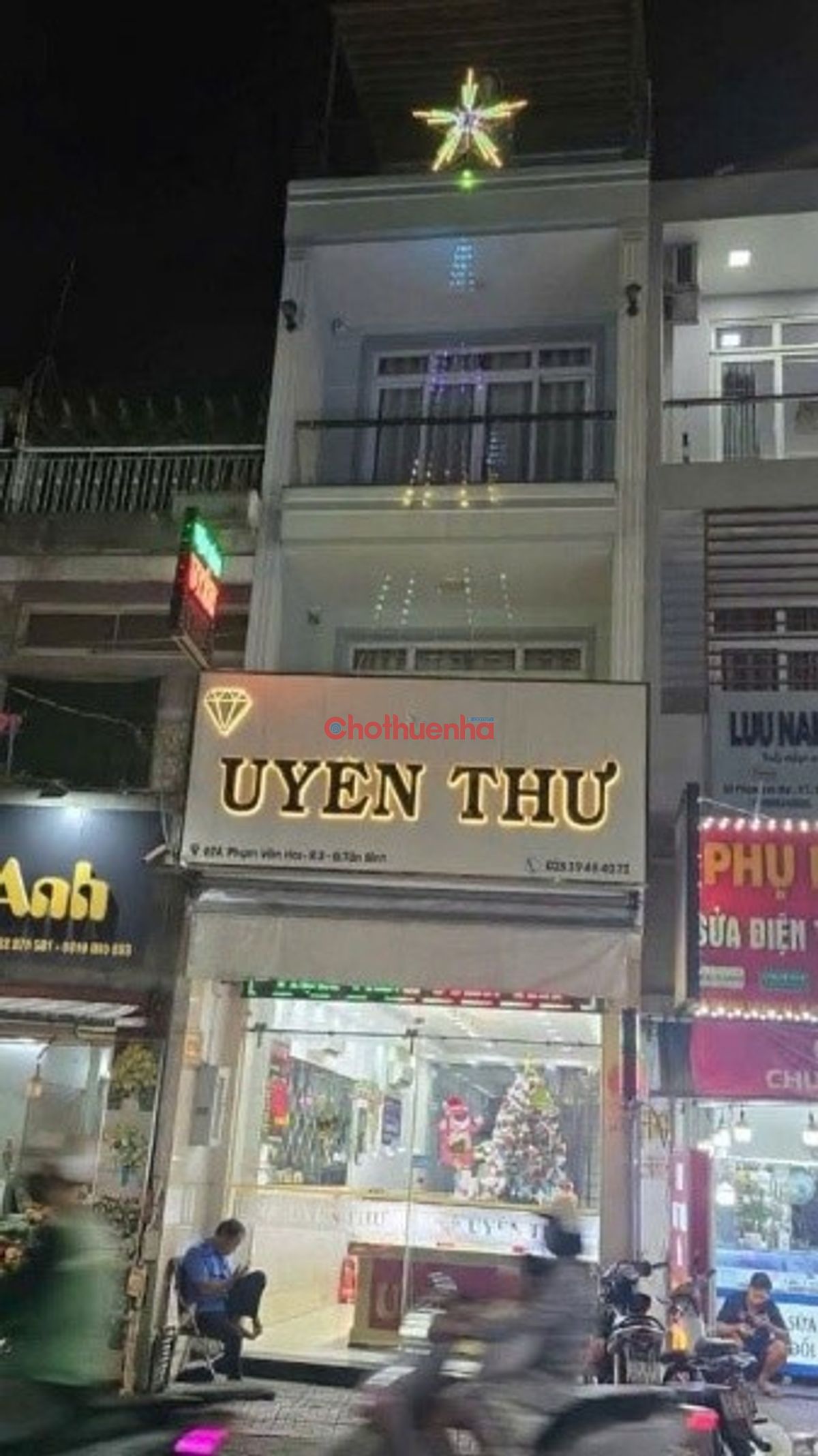 CHO THUÊ NHÀ NGUYÊN CĂN, ĐƯỜNG PHẠM VĂN HAI, TÂN BÌNH, 4M X 20M, 4 LẦU