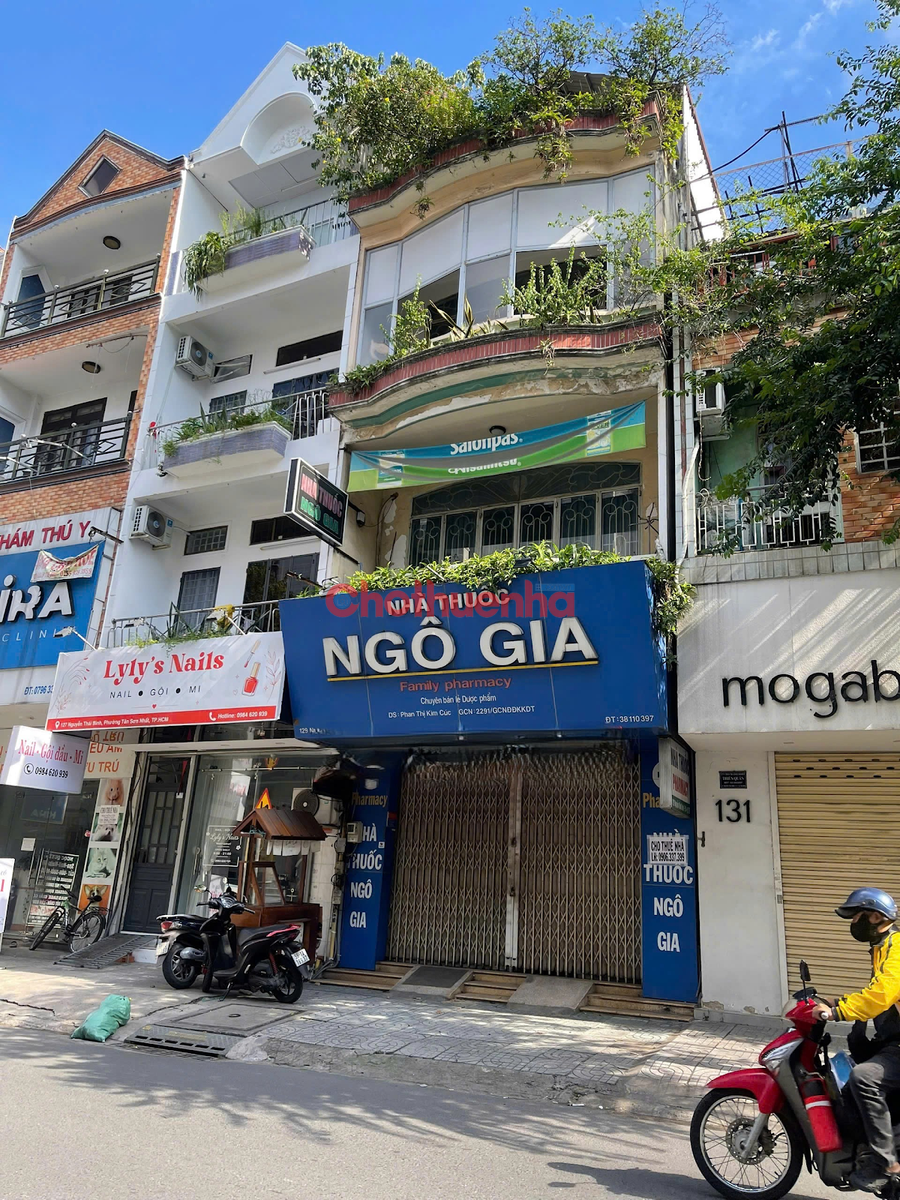 CHO THUÊ NHÀ NGUYÊN CĂN, ĐƯỜNG NGUYỄN THÁI BÌNH, TÂN BÌNH, 5M X 10M, TRỆT 2 LẦU