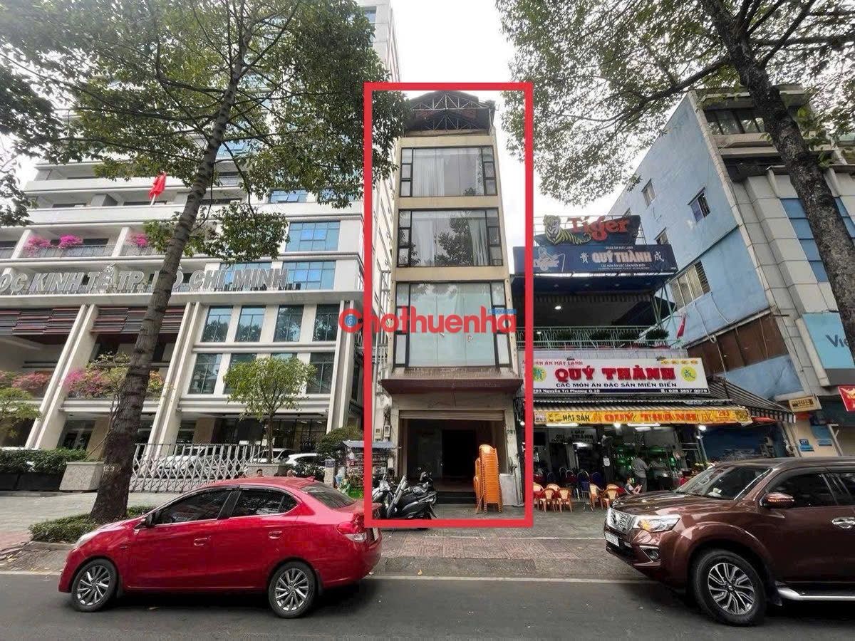 CHO THUÊ NHÀ MẶT TIỀN SỐ 201 NGUYỄN CƯ TRINH, PHƯỜNG 5, QUẬN 10
