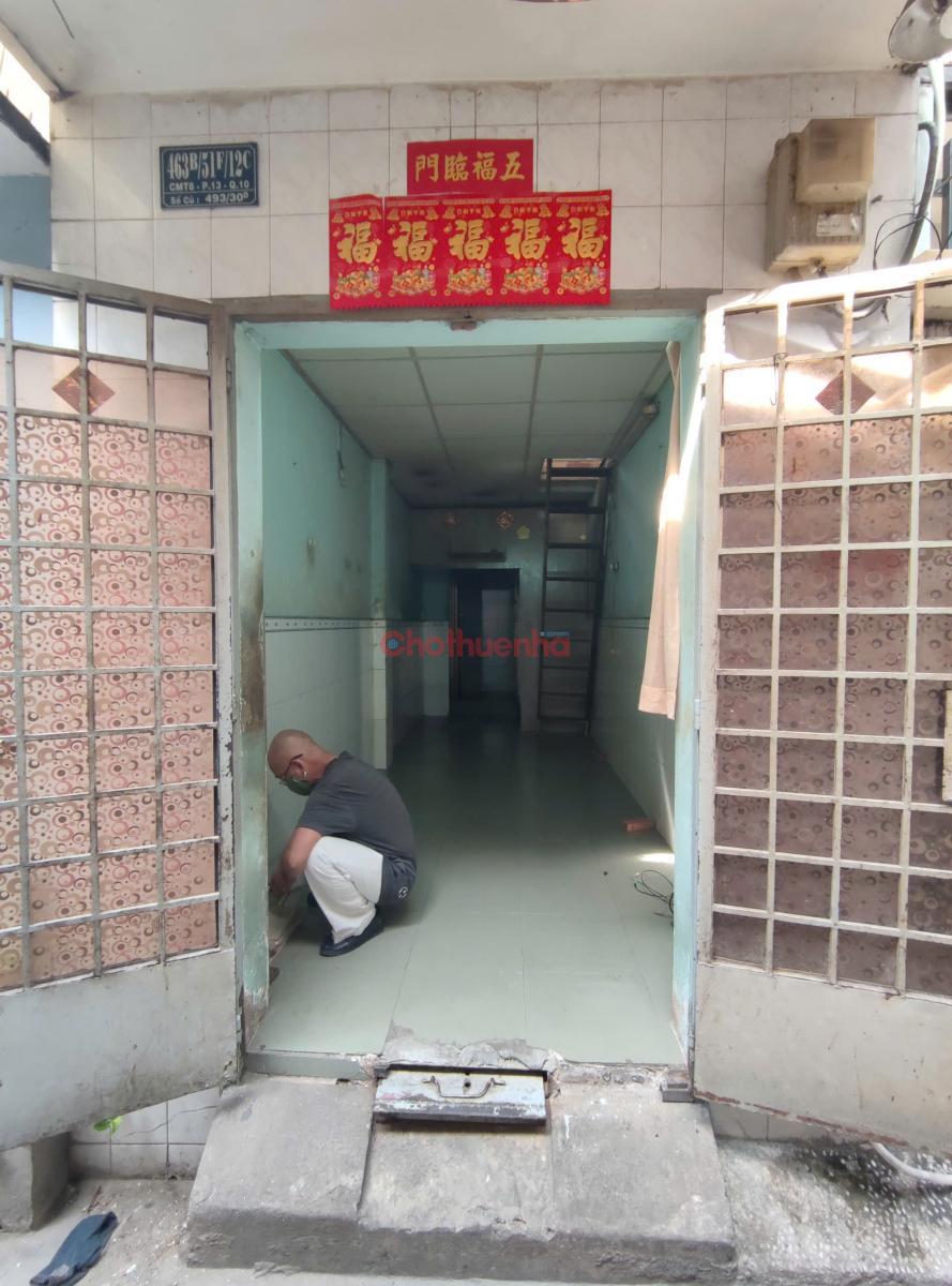 Nhà cho thuê nguyên căn 2m x 7m đúc 1 tấm điện nước riêng