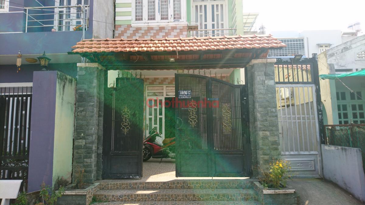 CHO THUÊ NHÀ NGUYÊN CĂN 1T1 LẦU HXH 140 VƯỜN LÀI