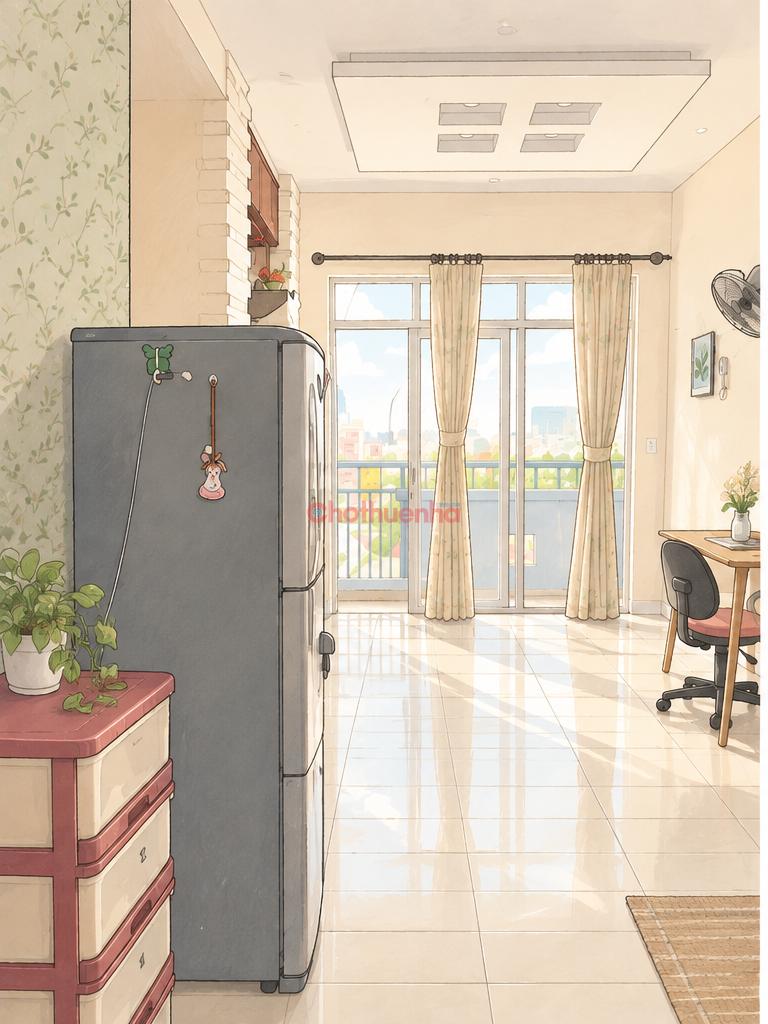 Chính chủ cho thuê căn hộ giá rẻ Hoàng Kim 2PN (8trđ/tháng bao gồm nội thất cơ bản) - mặt tiền Huỳnh Tấn Phát - (Quận 7 cũ)