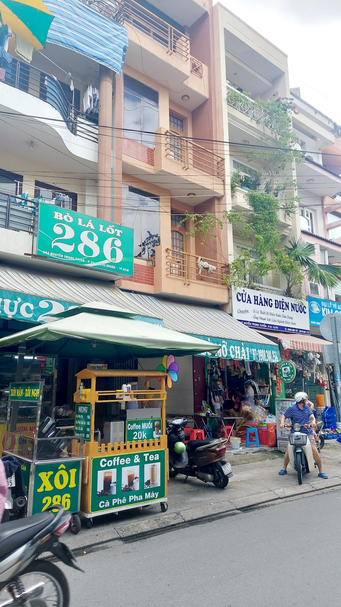 Cho thuê nhà 2 mặt tiền đường Nguyễn Trọng Tuyển, Quận Phú Nhuận.