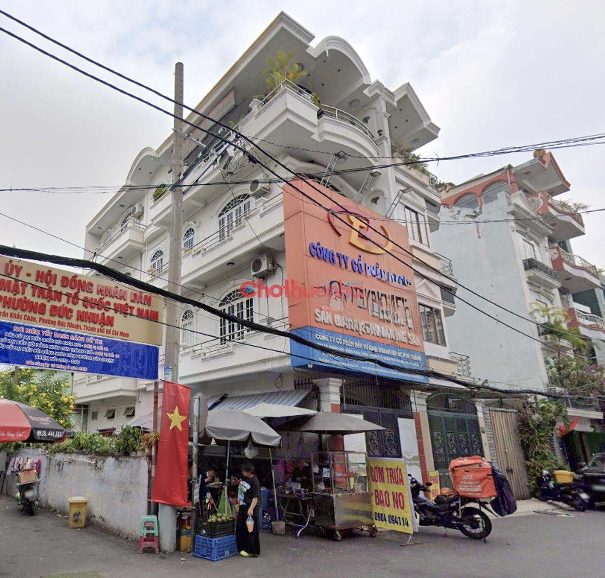 CHO THUÊ NHÀ GÓC 2MT TRẦN KHẮC CHÂN PHÚ NHUẬN, DT 4X20M, 1 TRỆT 3 LẦU, GIÁ 33 TRIỆU