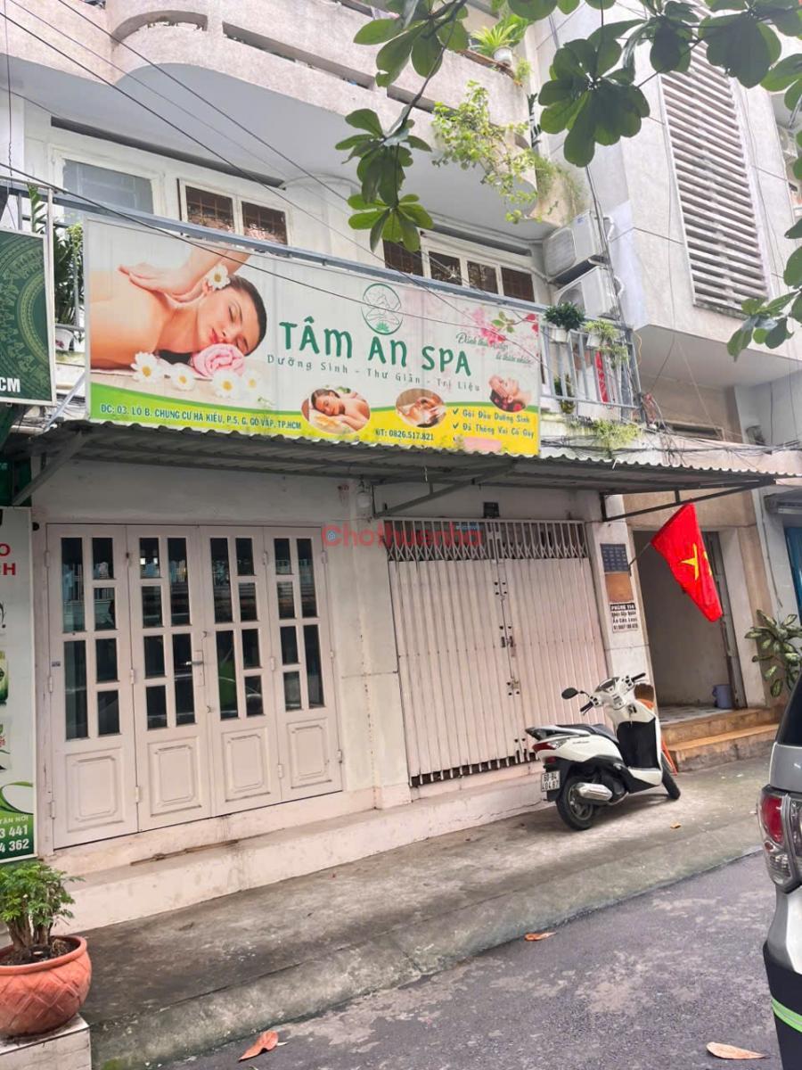 Cho thuê nhà nguyên căn tầng trệt chung cư Hà Kiều - Gò Vấp