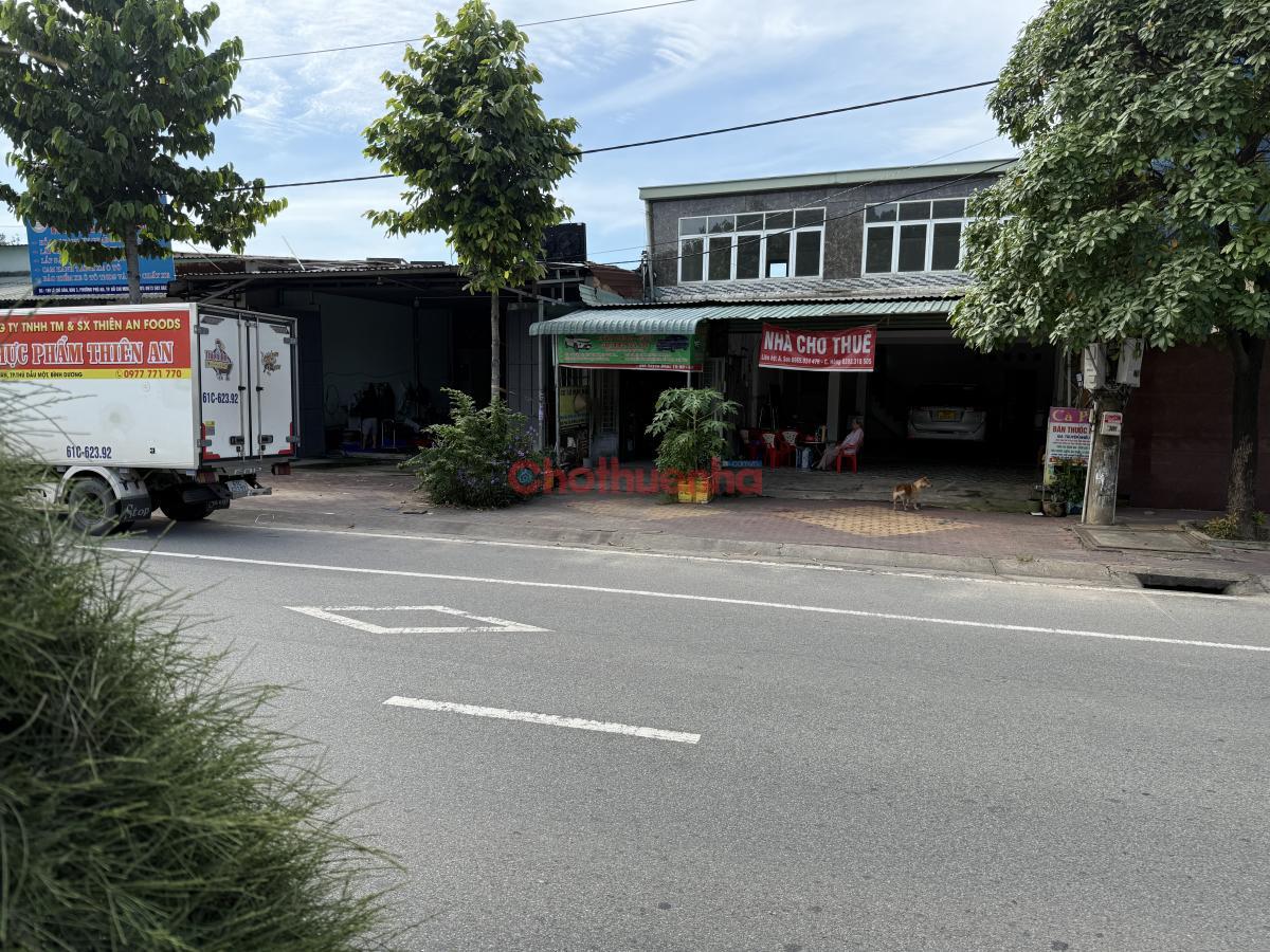 Cho thuê nhà một triệt một lầu diện tích triệt 6m3 dài 12m lầu 8m3 dài 9m