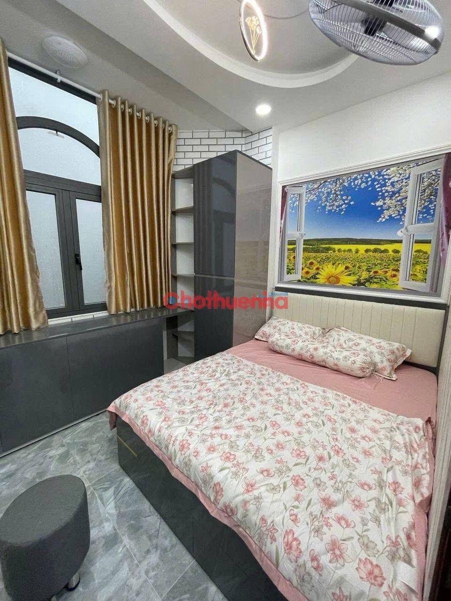 CHO THUÊ NHÀ NGUYÊN CĂN PHAN HUY ÍCH GÒ VẤP, FULL NỘI THẤT