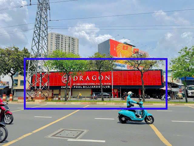 Cho Thuê Nhà Mặt Tiền 227 Kinh Dương Vương, Phường 12, Quận 6. Ngang 30m , DTSD: 1300m2