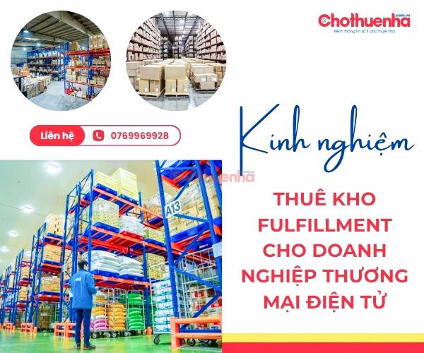 Kinh nghiệm thuê kho fulfillment cho doanh nghiệp thương mại điện tử